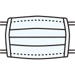 Surgical Mask SVG Icon